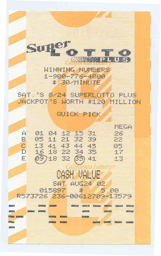 California Lottery Past Winning Numbers